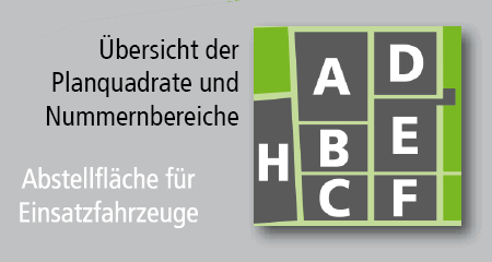 Legende Lageplan - Firetage Festival Theresienwiese