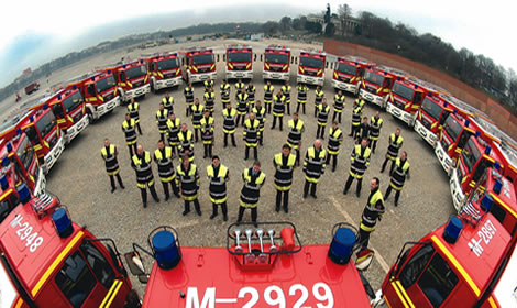 Firetage der Feuerwehr - 150. Jubiläum Feier in München