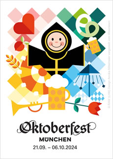 Das neue Oktoberfestplakat 2024