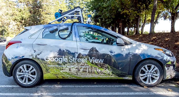 Datenschutz bei "Street View" von Google Maps und "Umsehen" von Apple Karten